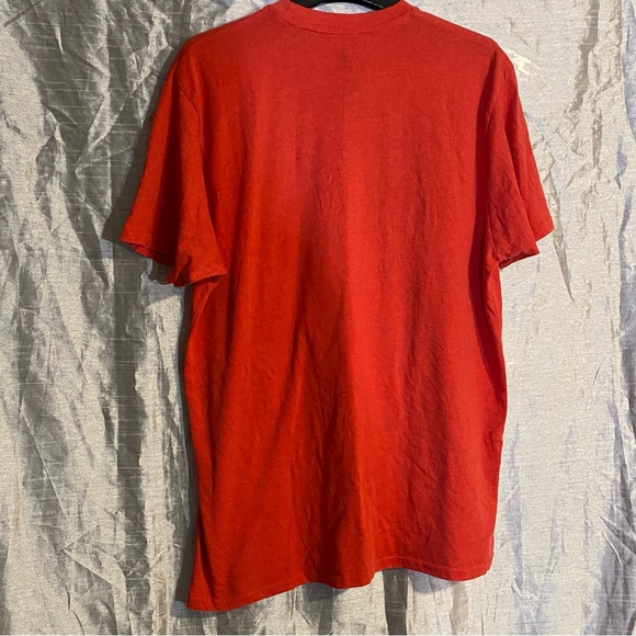 Ripple Junction ELF tee, SZ L GUC “OMG Santa I Know Him” chest 24” length 28” - Picture 3 of 4